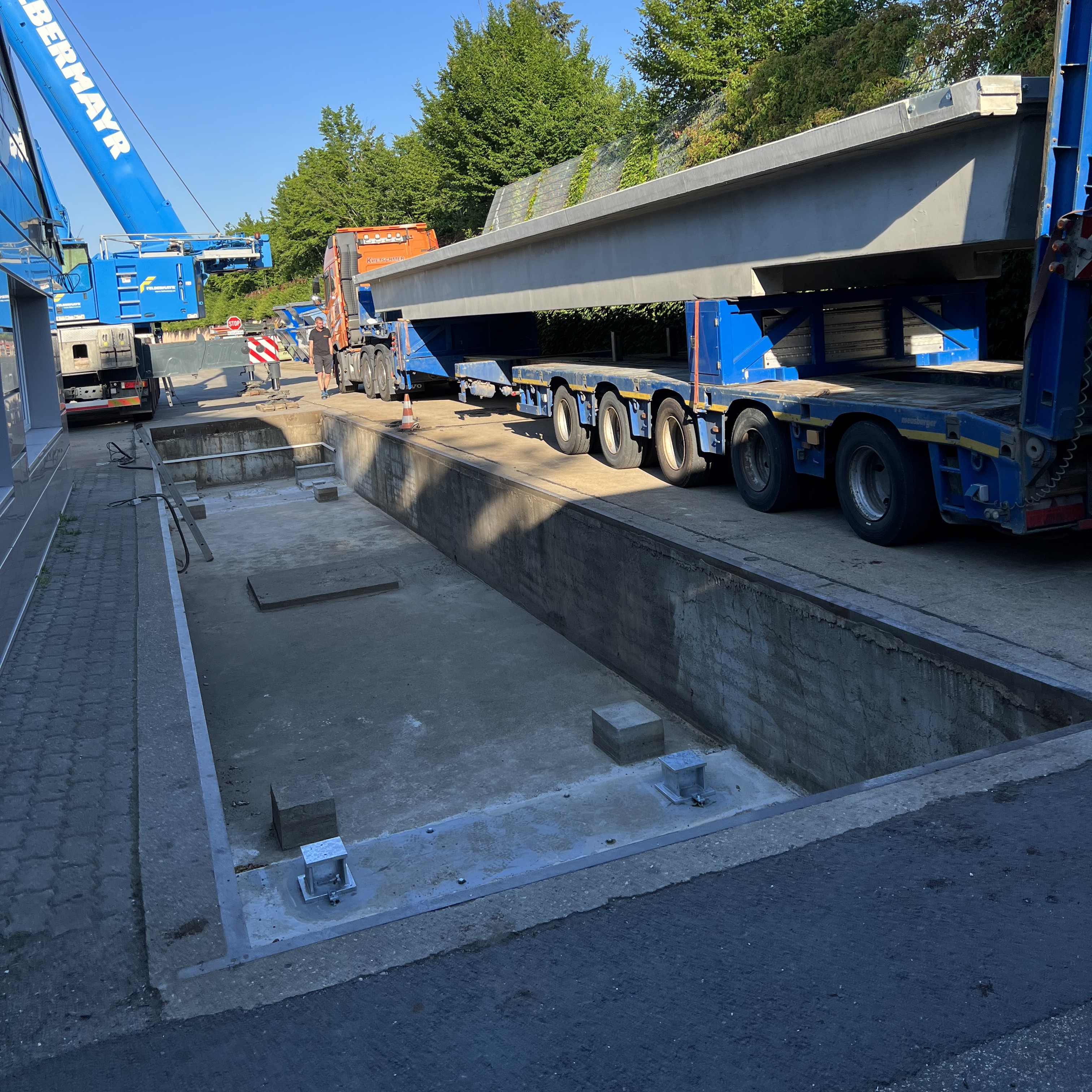 Umbau Fahrzeugwaage